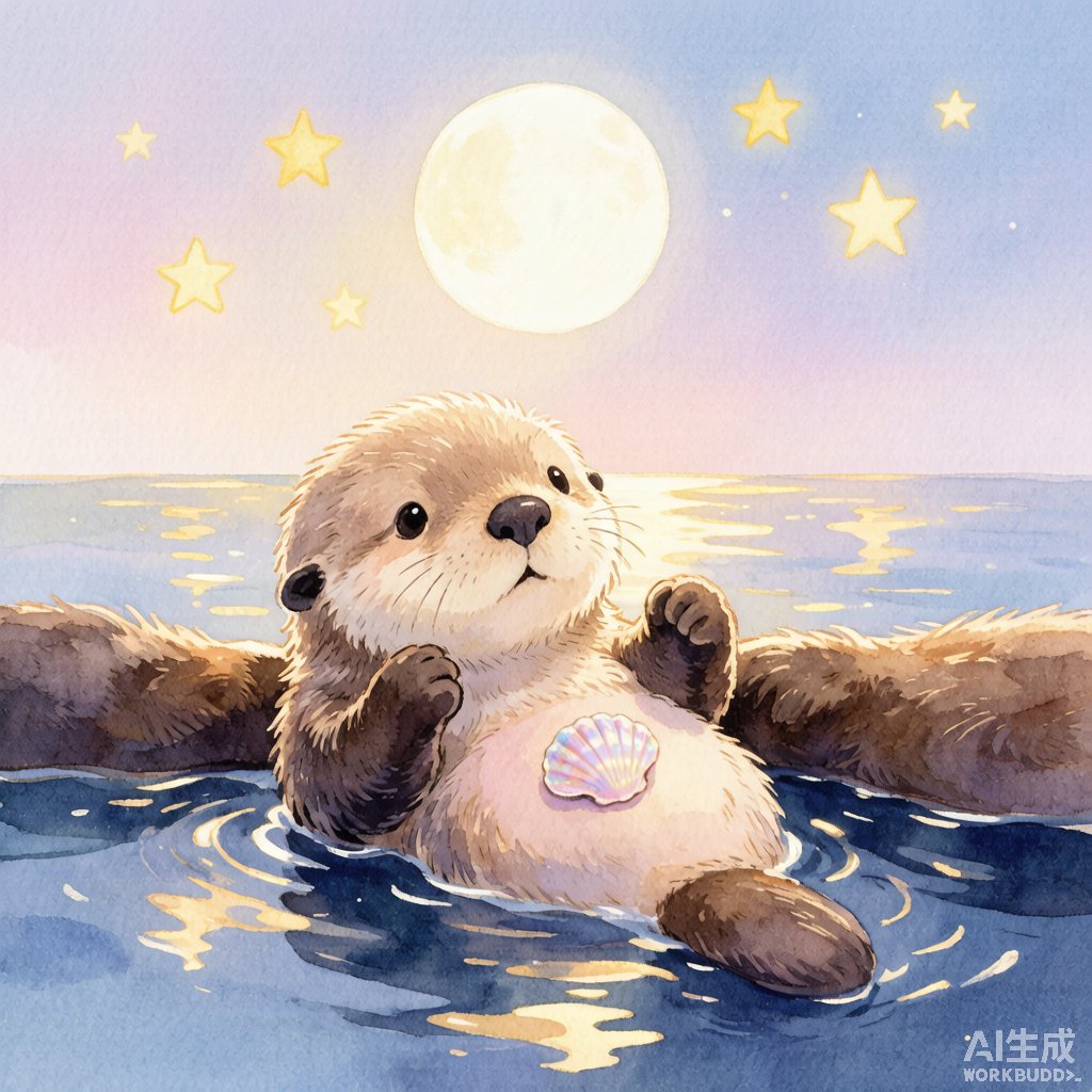 小海獭悠悠的手牵手秘密